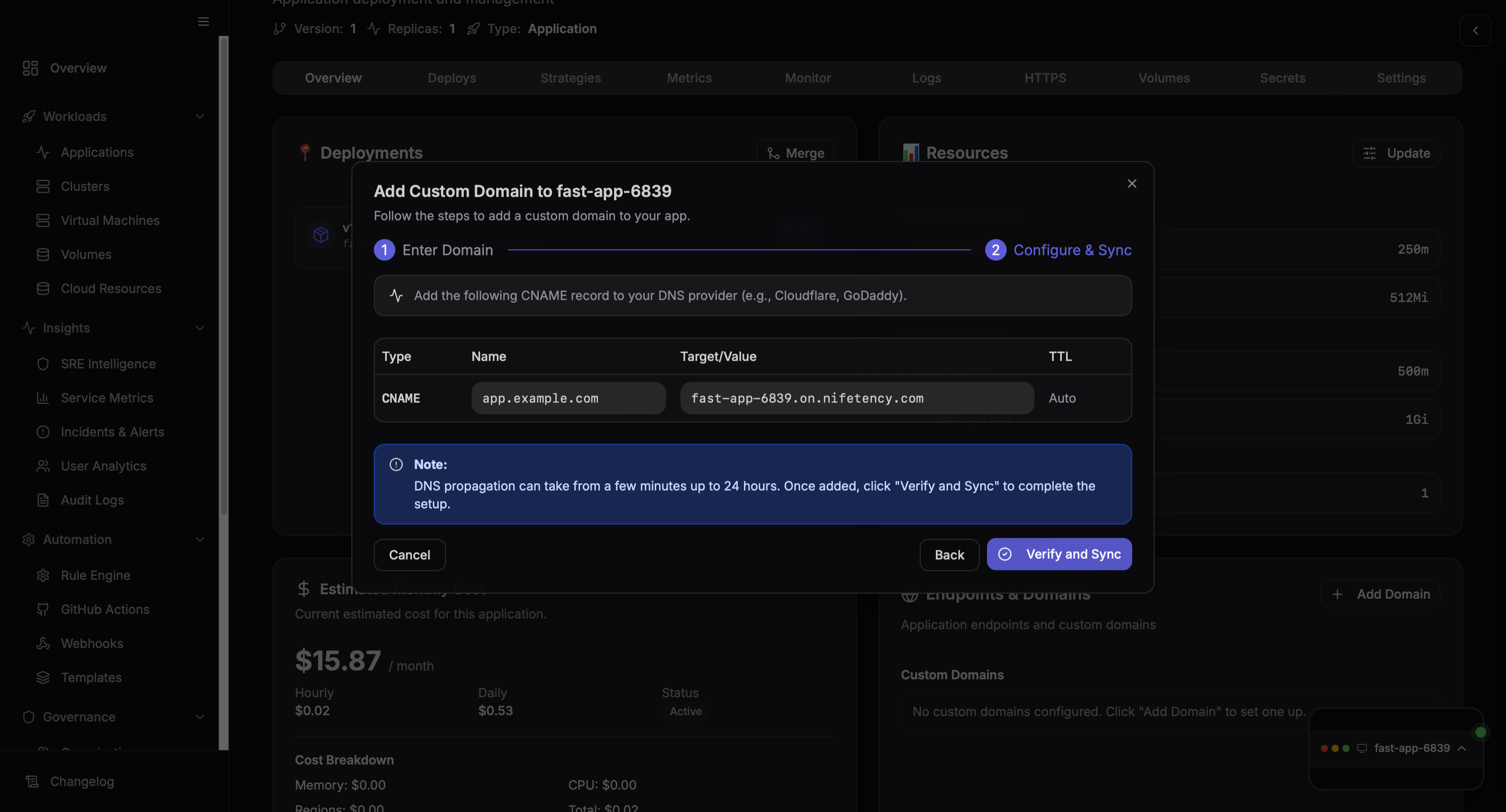 Endpoints Configuration