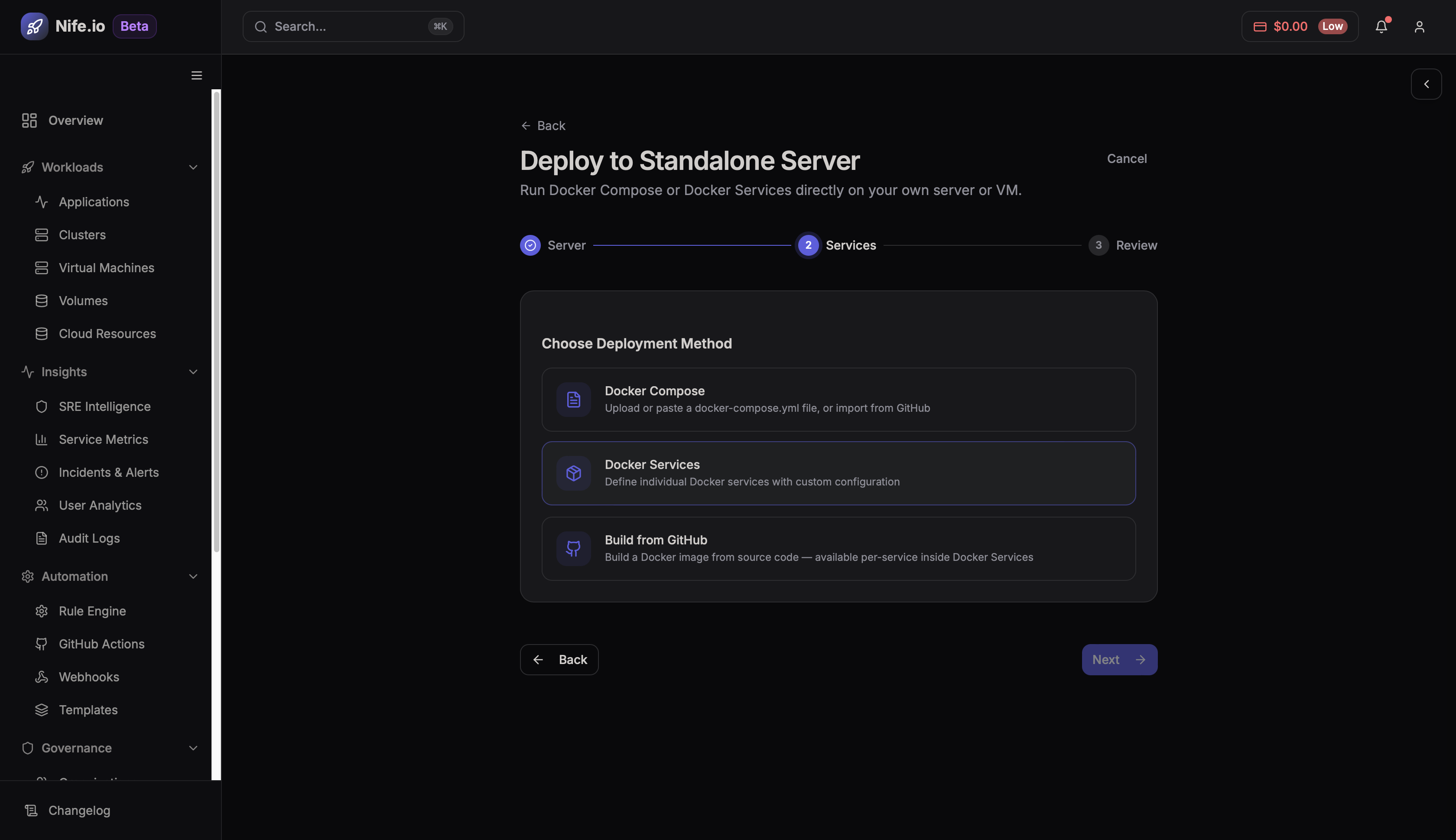 Choose Deployment Method
