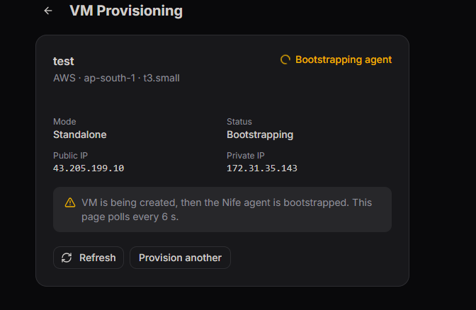 Bootstrapping Agent Stage